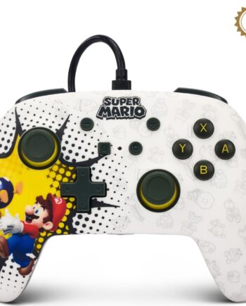 Powera Enhanced Wired Controller For Nintendo Switch Bob Omb Blast