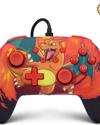 Powera Enhanced Wired Controller Nintendo Switch Charizard Vortex