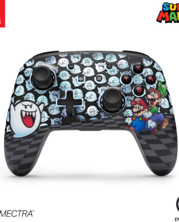 Powera Enhanced Wireless Controller For Nintendo Switch With Lumectra Mario Peek Boo