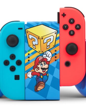 Powera Joy Con Comfort Grip Mystery Block Mario Nintendo Switch Controller Tilbehør Geekd