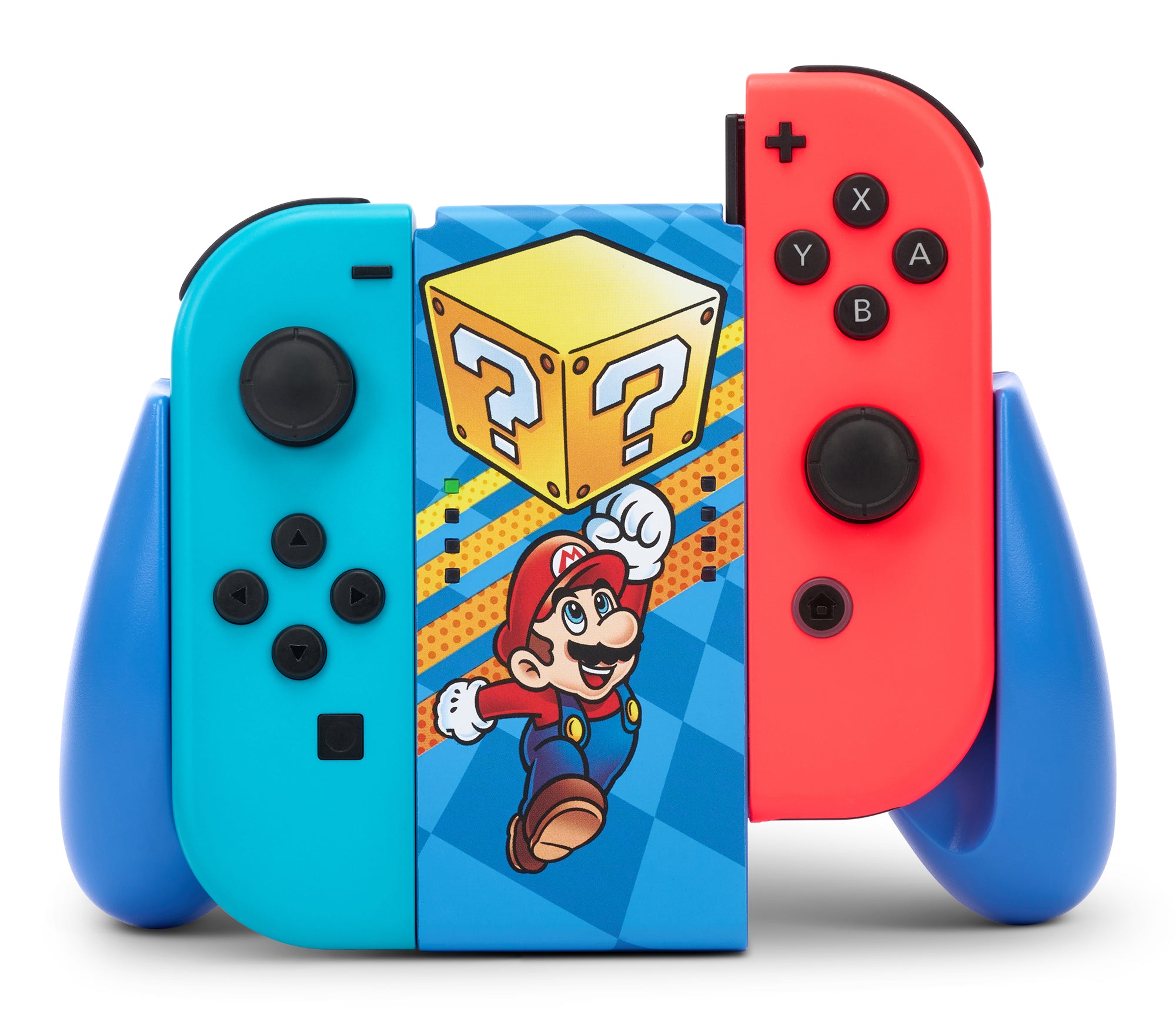 Powera Joy Con Comfort Grip Mystery Block Mario Nintendo Switch Controller Tilbehør Geekd