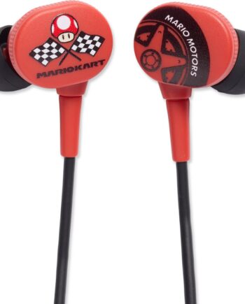 Powera Wired Earbuds Mario Kart Motors Nintendo Switch