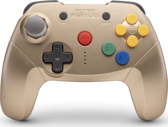 Retro Fighters Brawler64 Bluetooth Nso Gold
