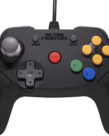 Retro Fighters Brawler64 Wired Controller Black