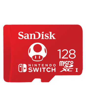 Sandisk Nintendo Switch 128gb Memory Card Kort Geekd