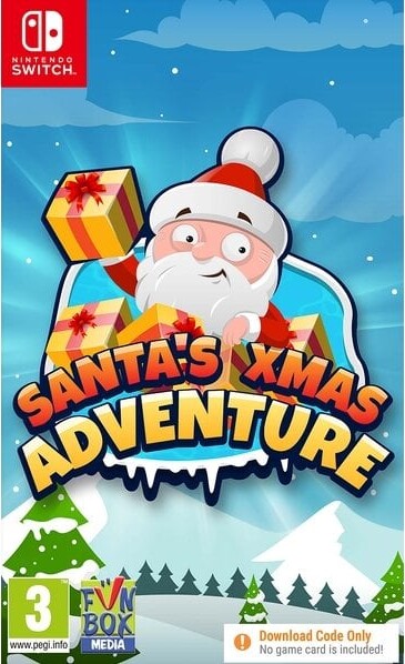 Santa Xmas Adventure Kode Boks Nintendo Switch