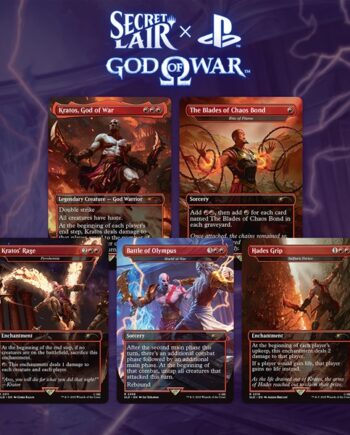 Secret Lair Drop Series 2025: The Playstation Superdrop: Secret Lair God War: Greek Regular
