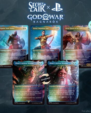 Secret Lair Drop Series 2025: The Playstation Superdrop: Secret Lair God War: Norse Foil