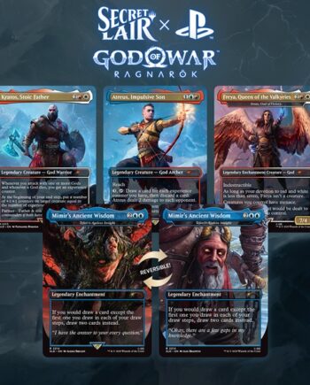 Secret Lair Drop Series 2025: The Playstation Superdrop: Secret Lair God War: Norse Regular