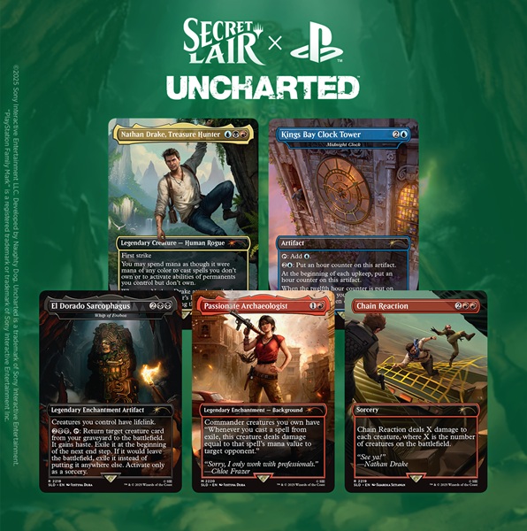 Secret Lair Drop Series 2025: The Playstation Superdrop: Secret Lair Uncharted Regular