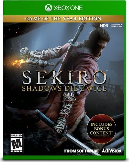 Sekiro: Shadows Die Twice Import Xbox One