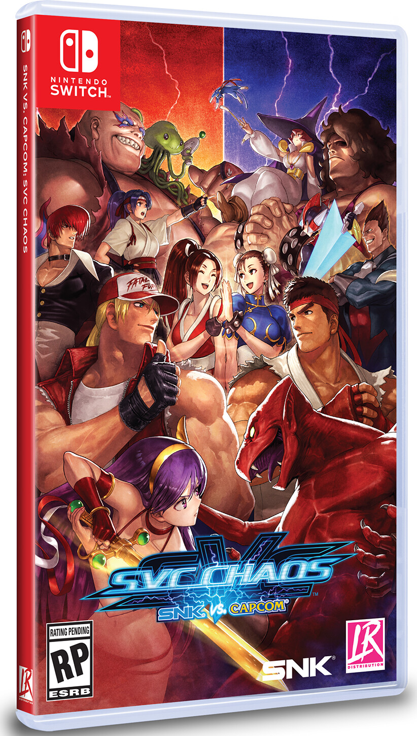 Snk Capcom Svc Chaos Limited Run Nintendo Switch