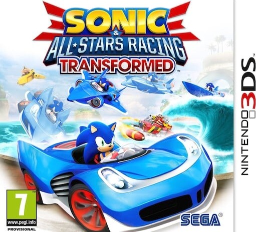 Sonic All Star Racing: Transformed Limited Edition Nintendo 3ds