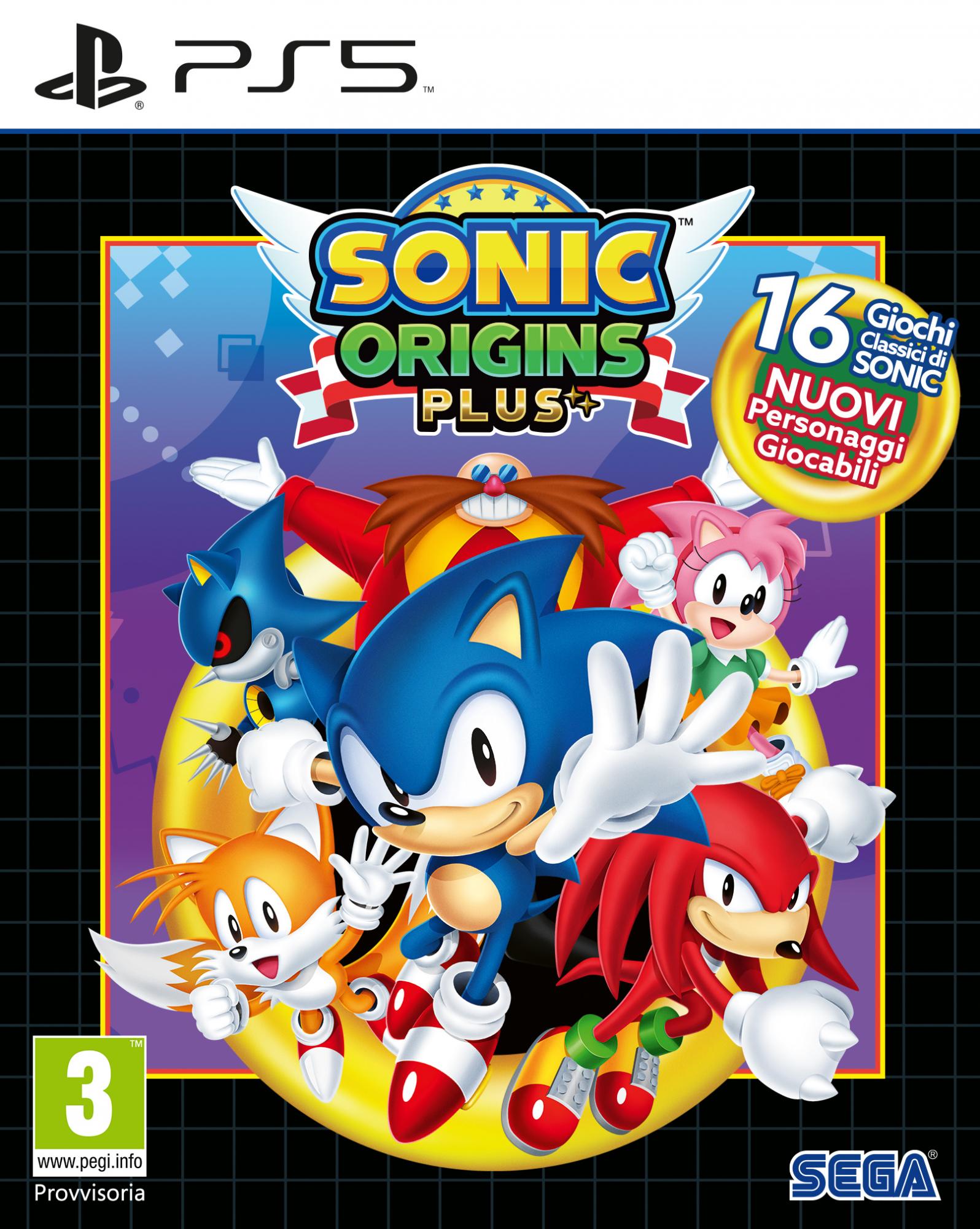 Sonic Origins Plus Day One Edition Playstation Ps5 Spil Geekd