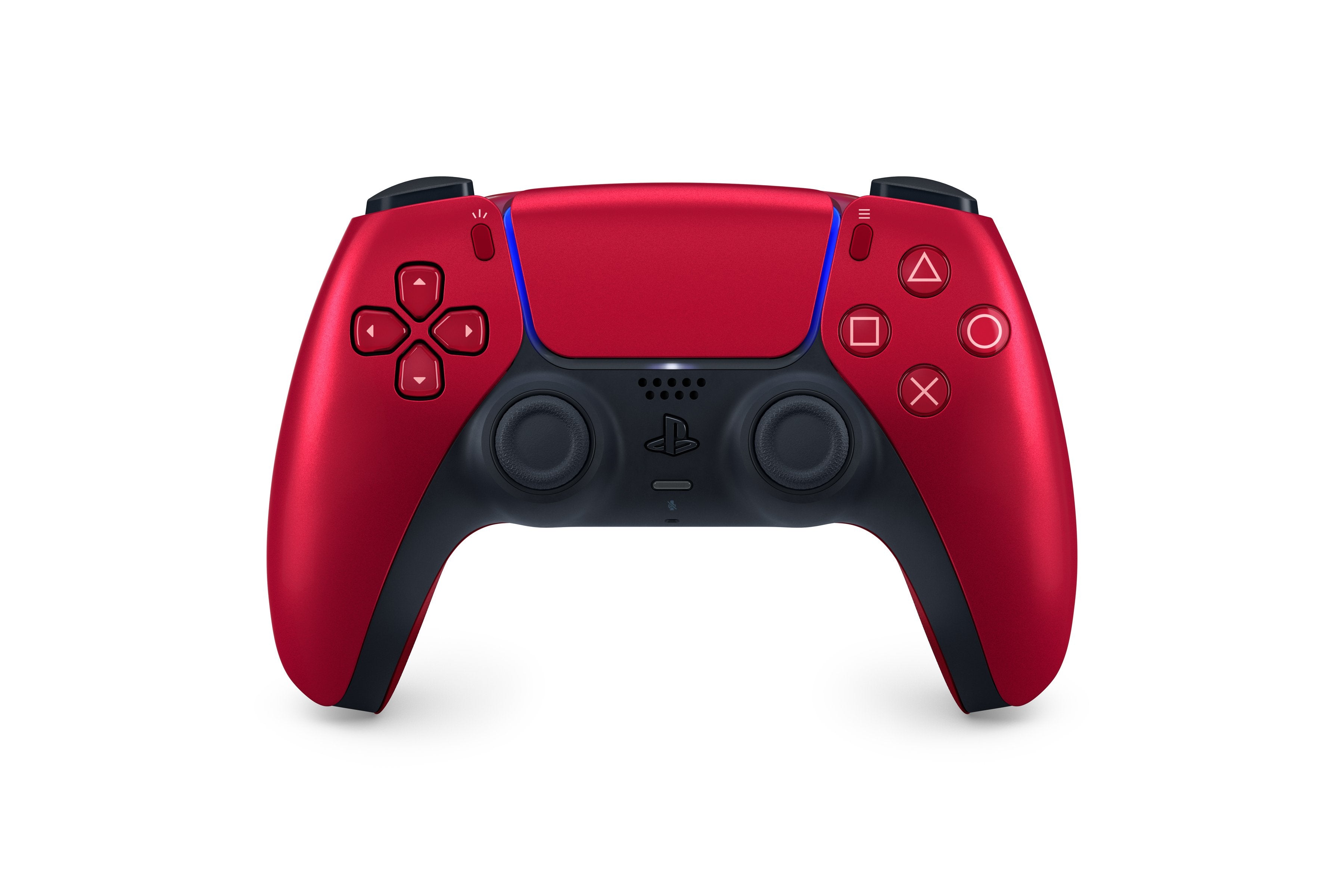 Sony Playstation Dualsense Konsol Volcanic Rød Controller Geekd