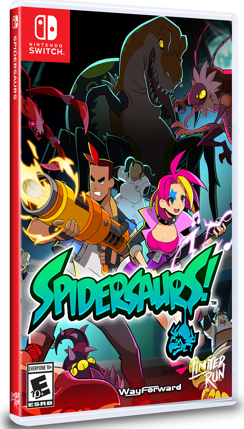 Spidersaurs Limited Run Games Import Nintendo Switch