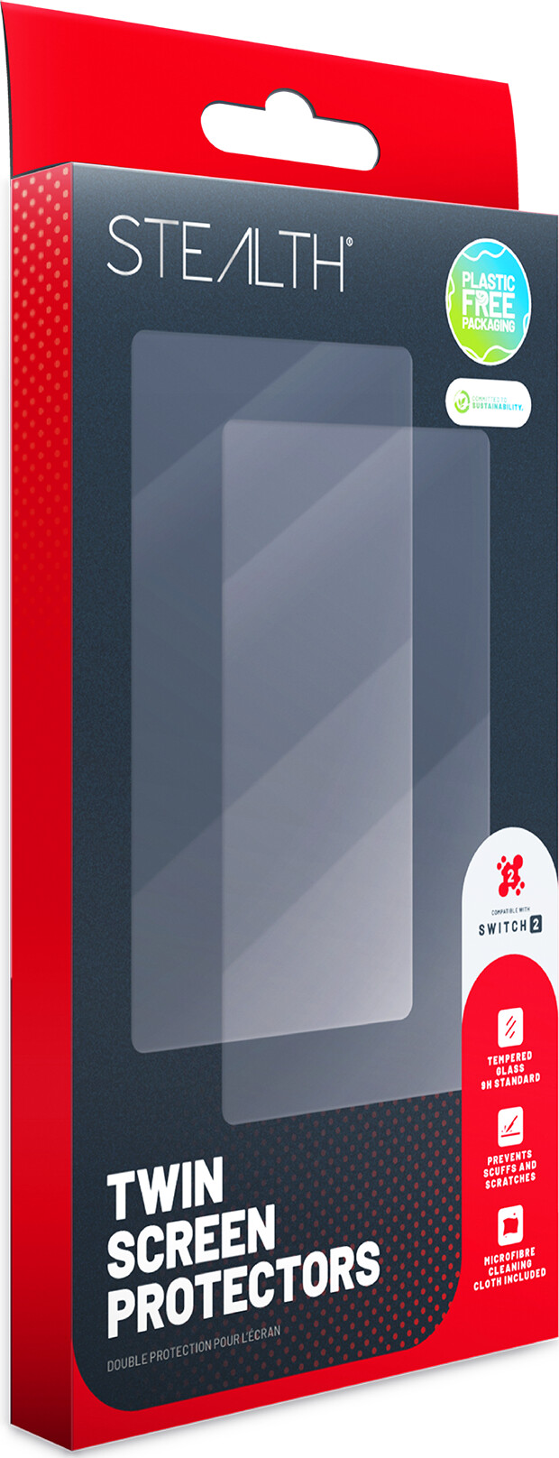 Stealth Twin Screen Protectors Switch