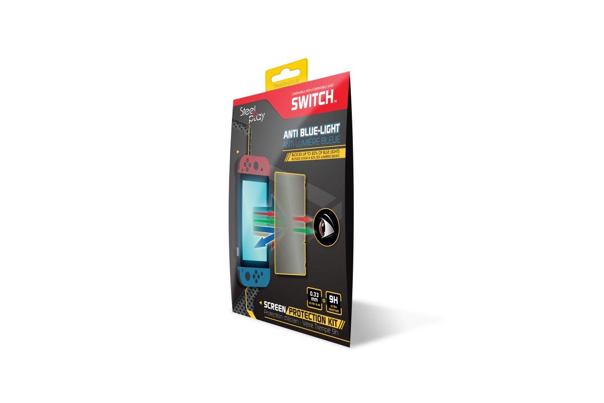 Steelplay Skærmbeskytter Til Nintendo Switch Transparent Skærmbeskyttelse Geekd