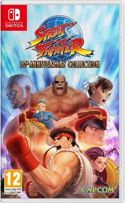 Street Fighter: 30th Anniversary Collection Kode Boks Nintendo Switch