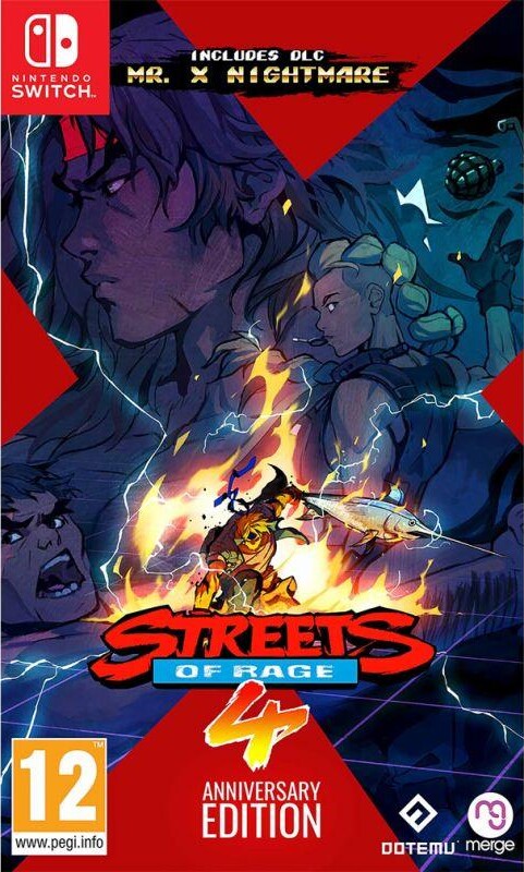 Streets Rage Anniversary Edition Nintendo Switch