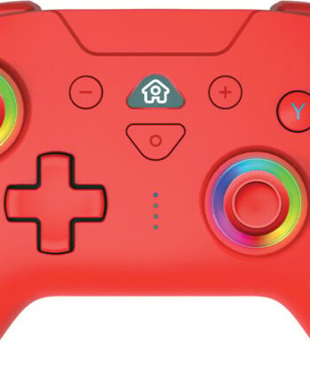 Subsonic Wireless Led Controller Red Nintendo Switch