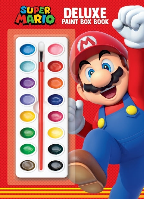 Super Mario Deluxe Paint Box Book Nintendo
