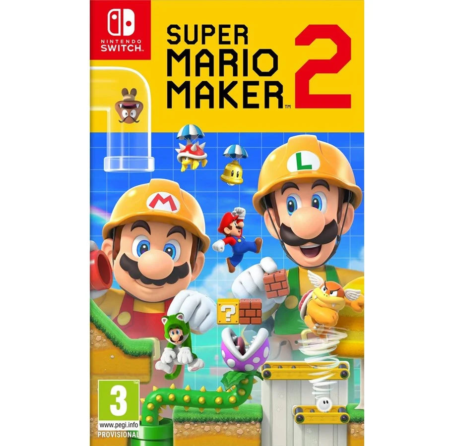 Super Mario Maker Uk4 Nintendo Switch Spil Geekd