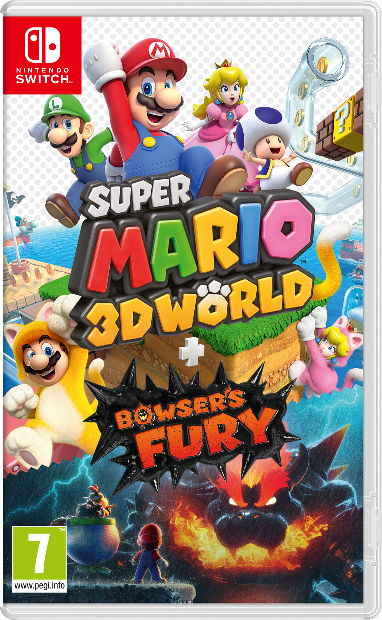 Super Mario World Bowser Fury Nintendo Switch