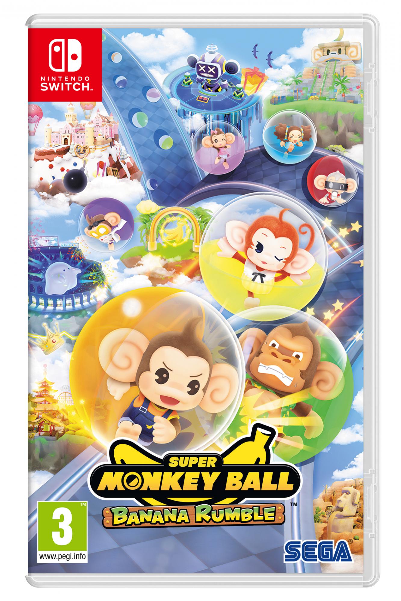 Super Monkey Ball Ukv Nintendo Switch Spil Geekd