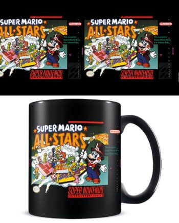 Super Nintendo Super Mario All Stars Black Kop Geekd