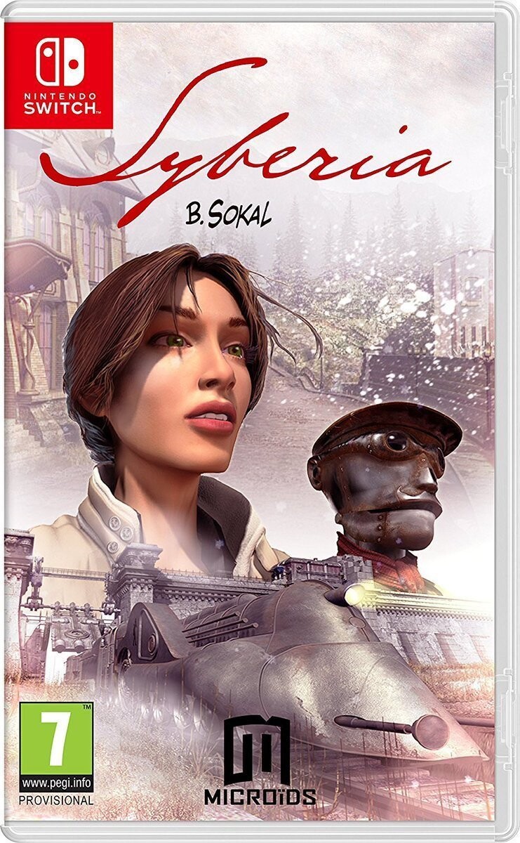 Syberia Replay Kode Boks Nintendo Switch