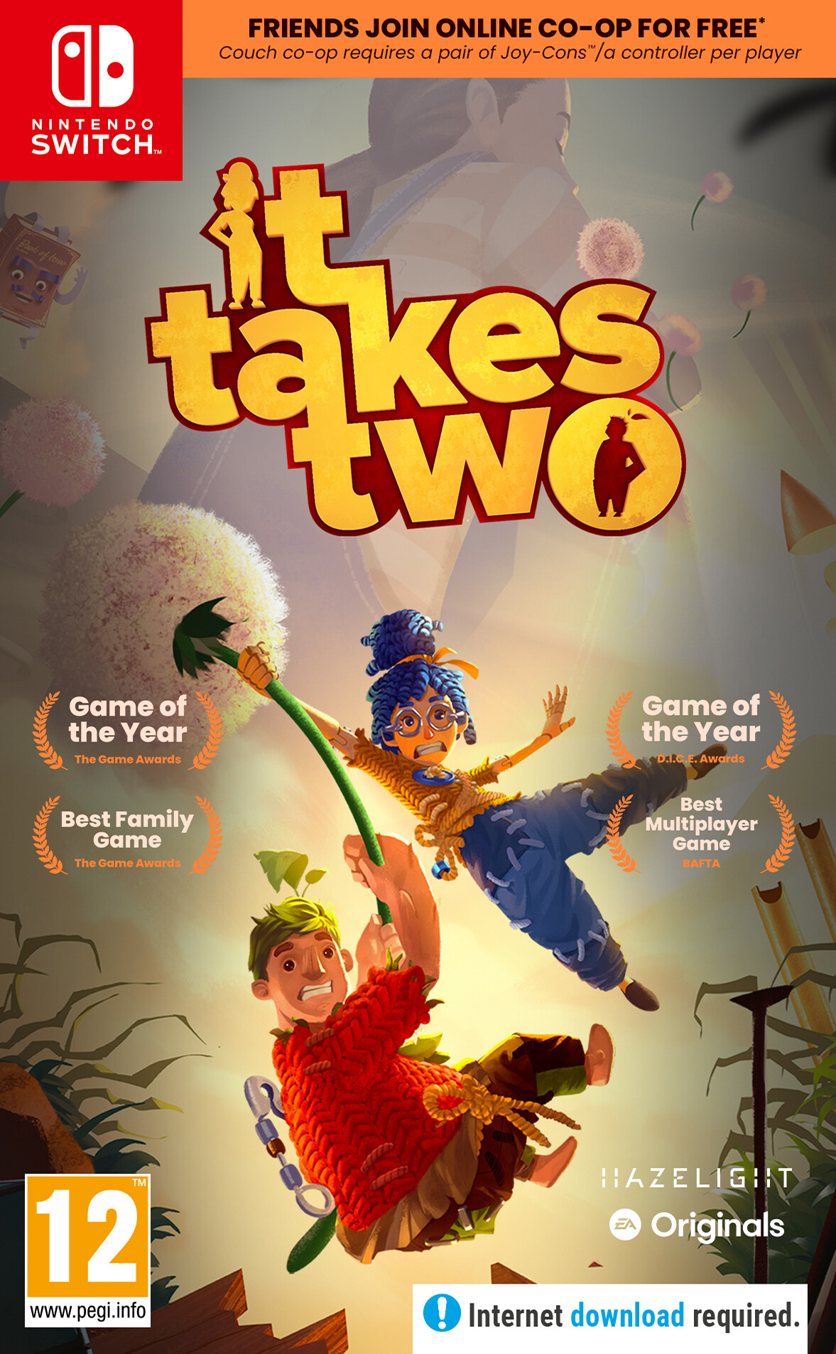 Takes Two Kode Boks Nintendo Switch