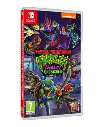 Teenage Mutant Ninja Turtles Arcade: Wrath The Mutants Nintendo Switch Spil Geekd