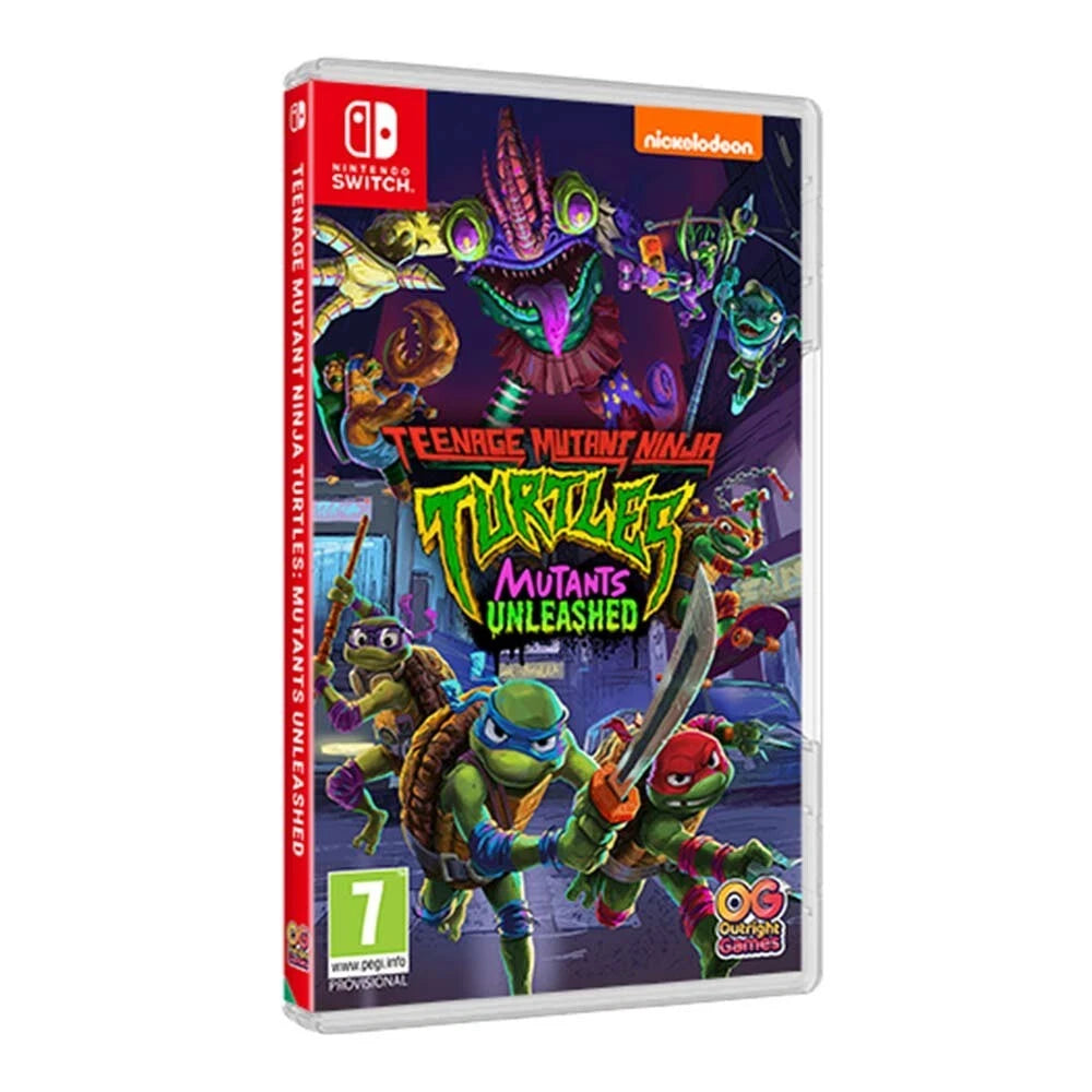 Teenage Mutant Ninja Turtles Arcade: Wrath The Mutants Nintendo Switch Spil Geekd
