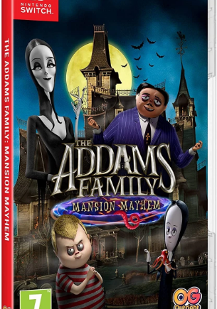 The Addams Family: Mansion Mayhem Nintendo Switch Nintendo Switch Spil Geekd