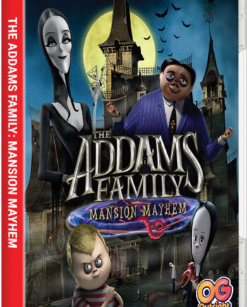 The Addamss Family: Mansion Mayhem Kode Boks Nintendo Switch