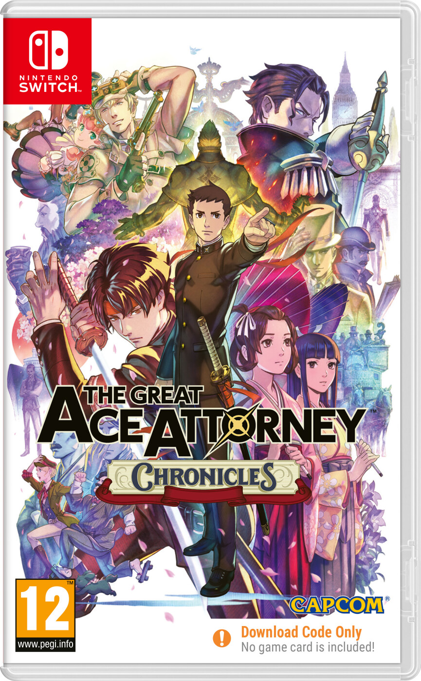 The Great Ace Attorney Chronicles Kode Boks Nintendo Switch