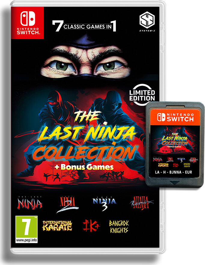 The Last Ninja Collection Bonus Games Nintendo Switch
