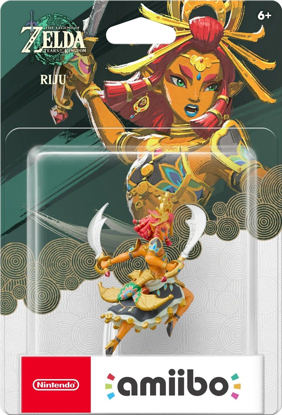 The Legend Zelda: Tears The Kingdom Riju Amiibo