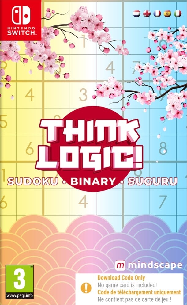 Think Logic Sudoku Binary Suguru Kode Boks Nintendo Switch