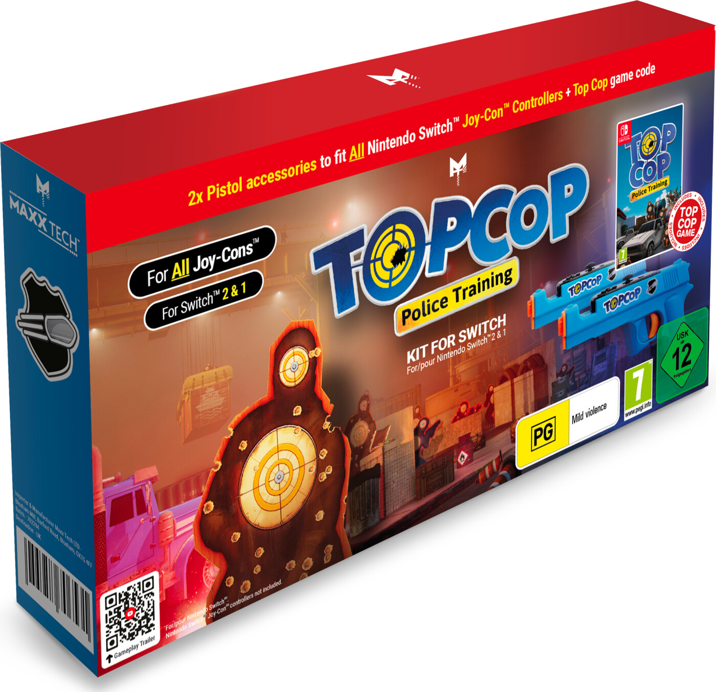 Top Cop: Police Training Game And Gun Kit Nintendo Switch