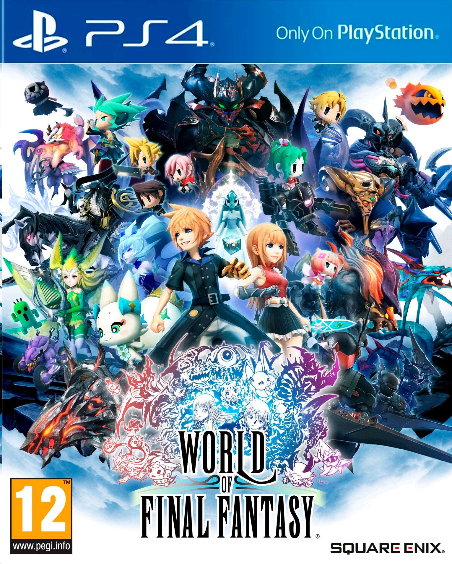 World Final Fantasy Limited Edition Playstation Ps4 Spil Geekd