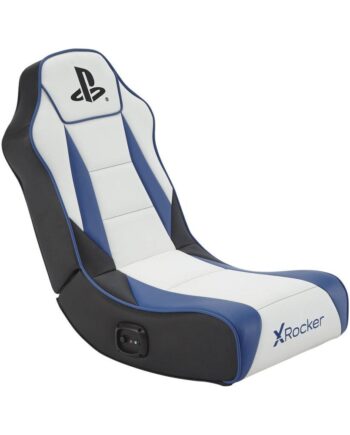Xrocker Playstation Geist Floor Rocker White And Blue Stol Geekd
