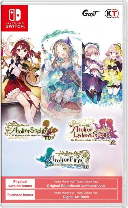 Atelier Mysterious Trilogy Deluxe Pack Import Nintendo Switch