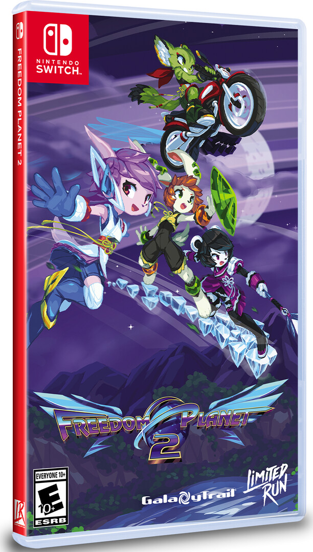 Freedom Planet Limited Run Import Nintendo Switch