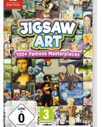 Jigsaw Art: 100 Famous Masterpieces Code Box Nintendo Switch Nintendo Switch Spil Geekd