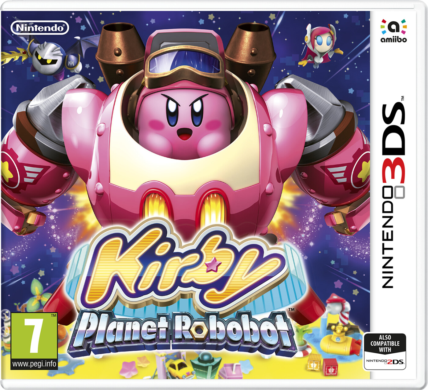 Kirby Planet Robobot Nintendo 3ds