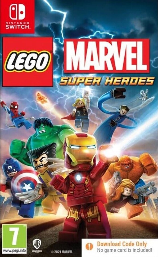 Lego Marvel Super Heroes Kode Boks Nintendo Switch
