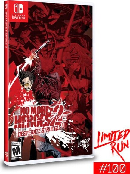More Heroes Desperate Struggle Limited Run 100 Import Nintendo Switch