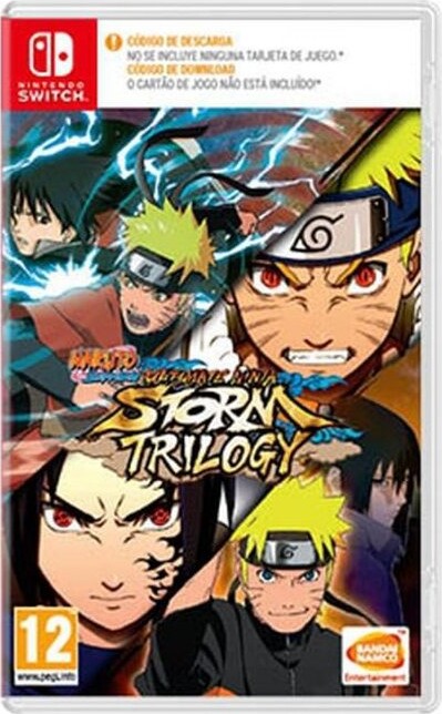 Naruto Shippuden: Ultimate Ninja Storm Trilogy Kode Boks Nintendo Switch